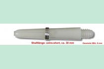Násadky KARELLA Nylon Extra Short - biele art. 44410